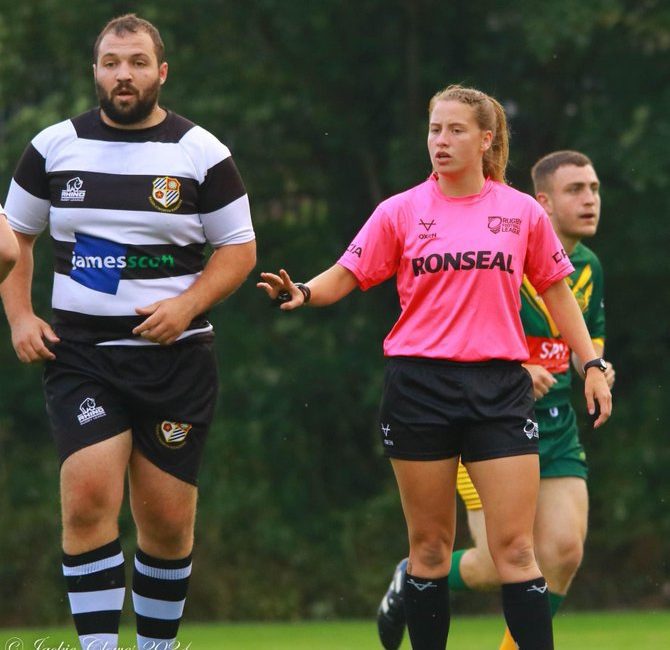 Rugby player and referee